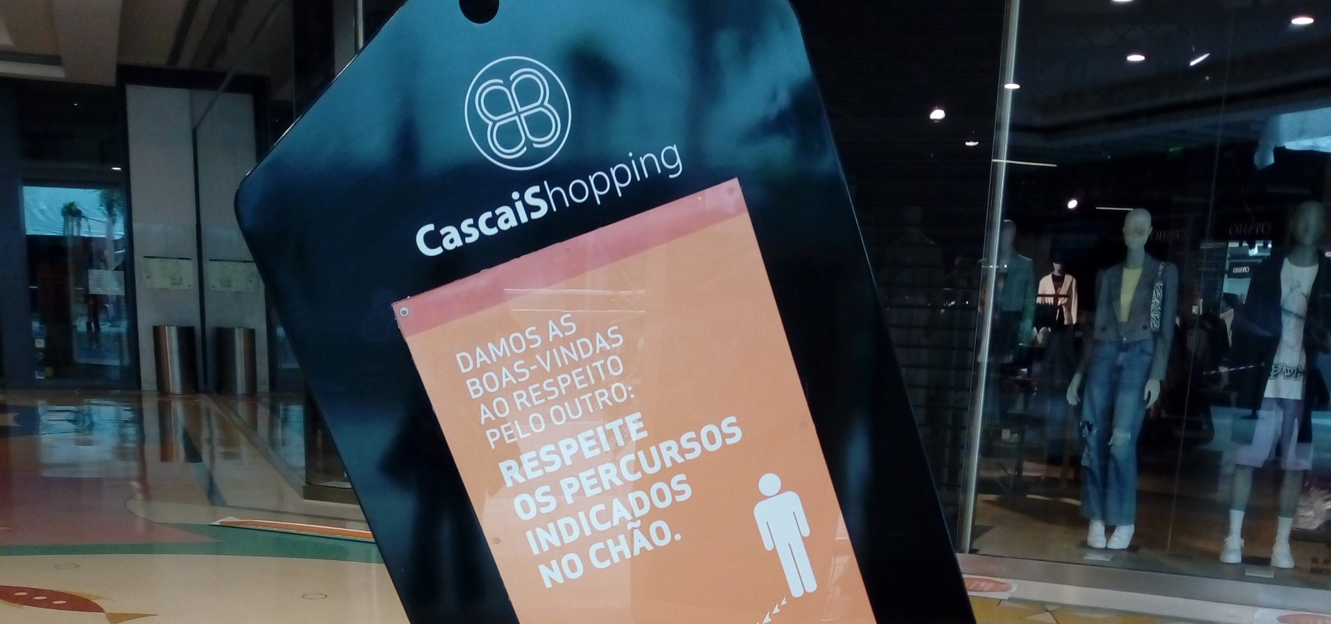 CascaiShopping implementou medidas adicionais para garantir segurança de visitantes, lojistas, prestadores de serviços e colaboradores