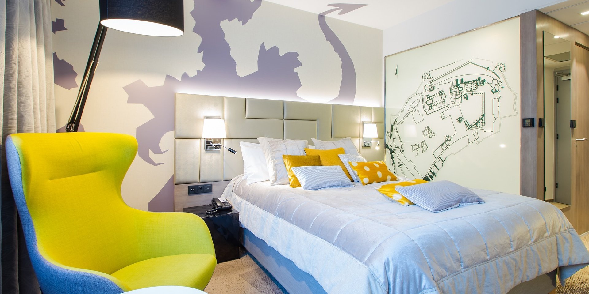 Jaki pokój w hotelu wybrać? Podpowiada autorska grafika Mercure Kraków Stare Miasto