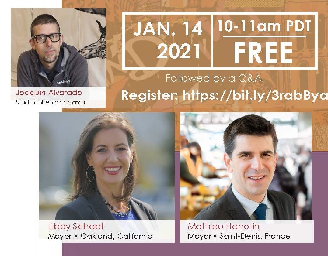 California Humanities and Villa San Francisco Present: &nbsp;City/ Cité: Two Cities, Two Mayors, One Goal