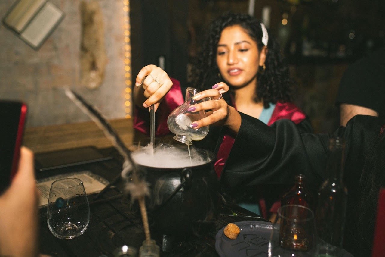 A magically immersive cocktail making experience