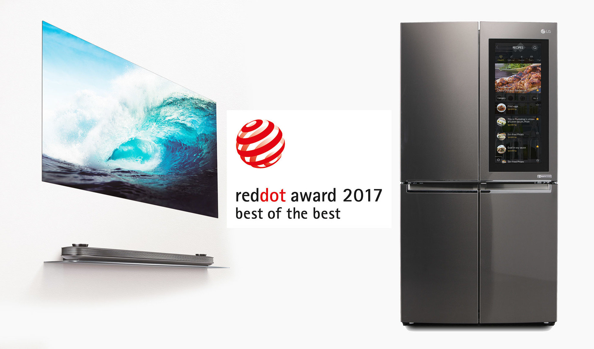 Produkty LG z nagrodami „BEST OF THE BEST” w prestiżowych konkursie RED DOT AWARDS