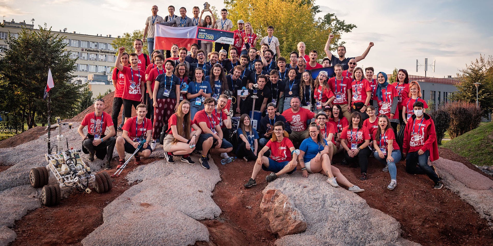 Celebrating a successful 7th Mars mission on Earth