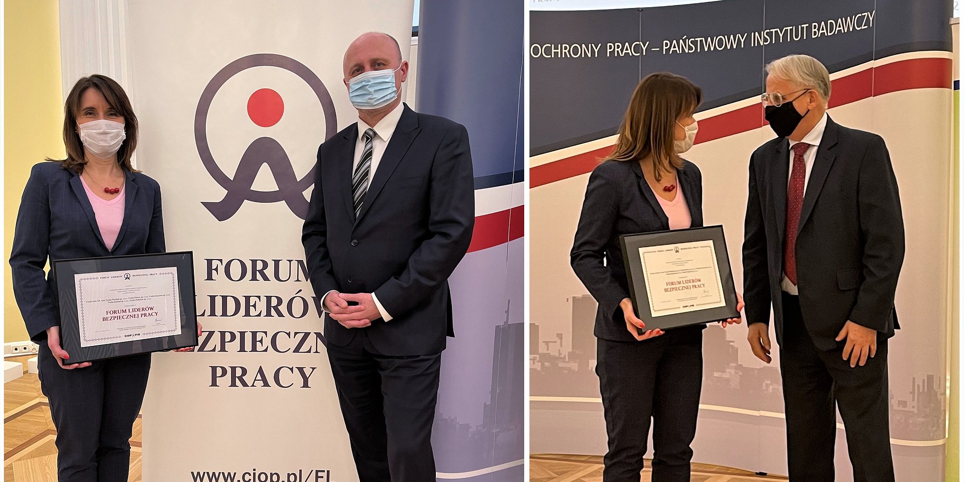 Veolia term S.A. w gronie Forum Liderów Bezpiecznej Pracy