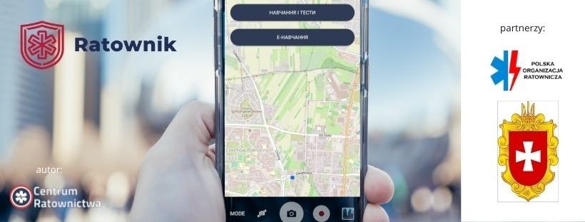 Aplikacja Ratownik pomaga w Ukrainie!