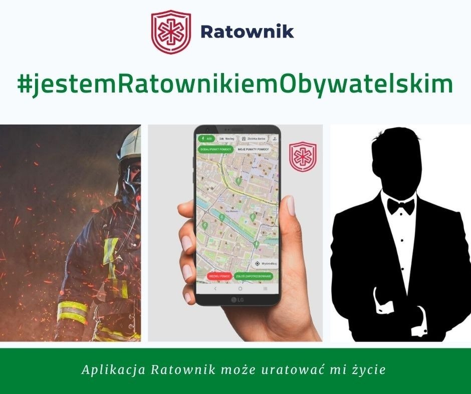 Aplikacja Ratownik może uratować mi życie!