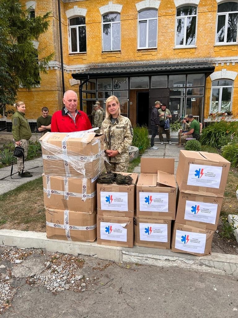 Ponad 2000 sztuk pierwszej pomocy już na Ukrainie!