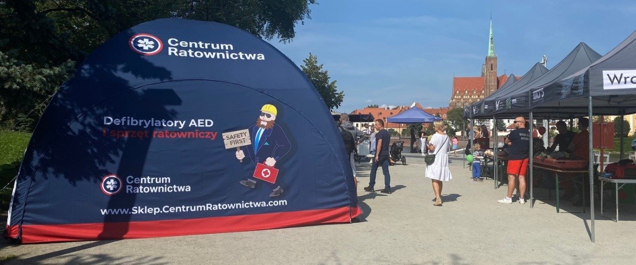 MOC ratowania życia na Festiwalu Pierwszej Pomocy we Wrocławiu