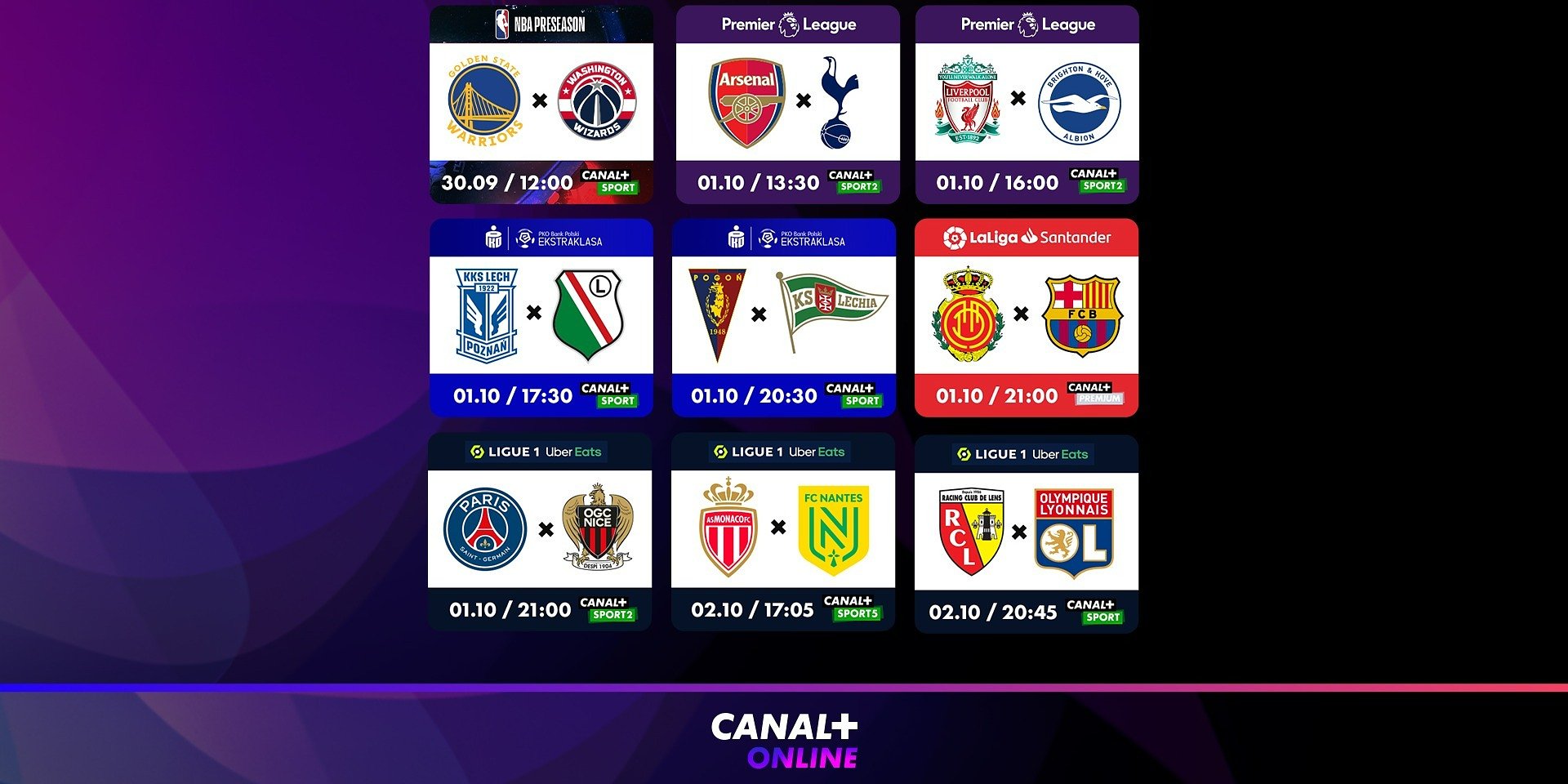 ZAPOWIEDŹ SPORTOWEGO WEEKENDU W CANAL+: HITY W POLSCE I ANGLII, POWRÓT "LEWEGO" I PRZEDSMAK SEZONU NBA