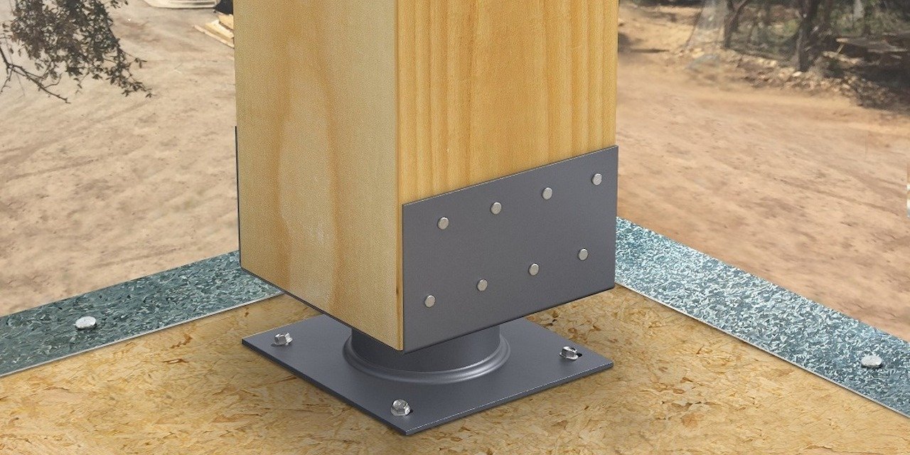 Simpson Strong-Tie Introduces New Elevated Column Base Ideal for Stacked Balconies in Multifamily Construction