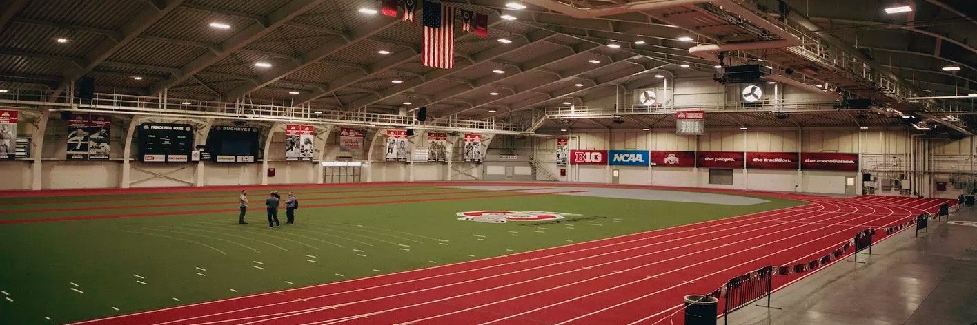 Ohio State Gets New and Improved 200-Meter Indoor Track with Help from an Advanced Polymer from NCFI Geotechnical