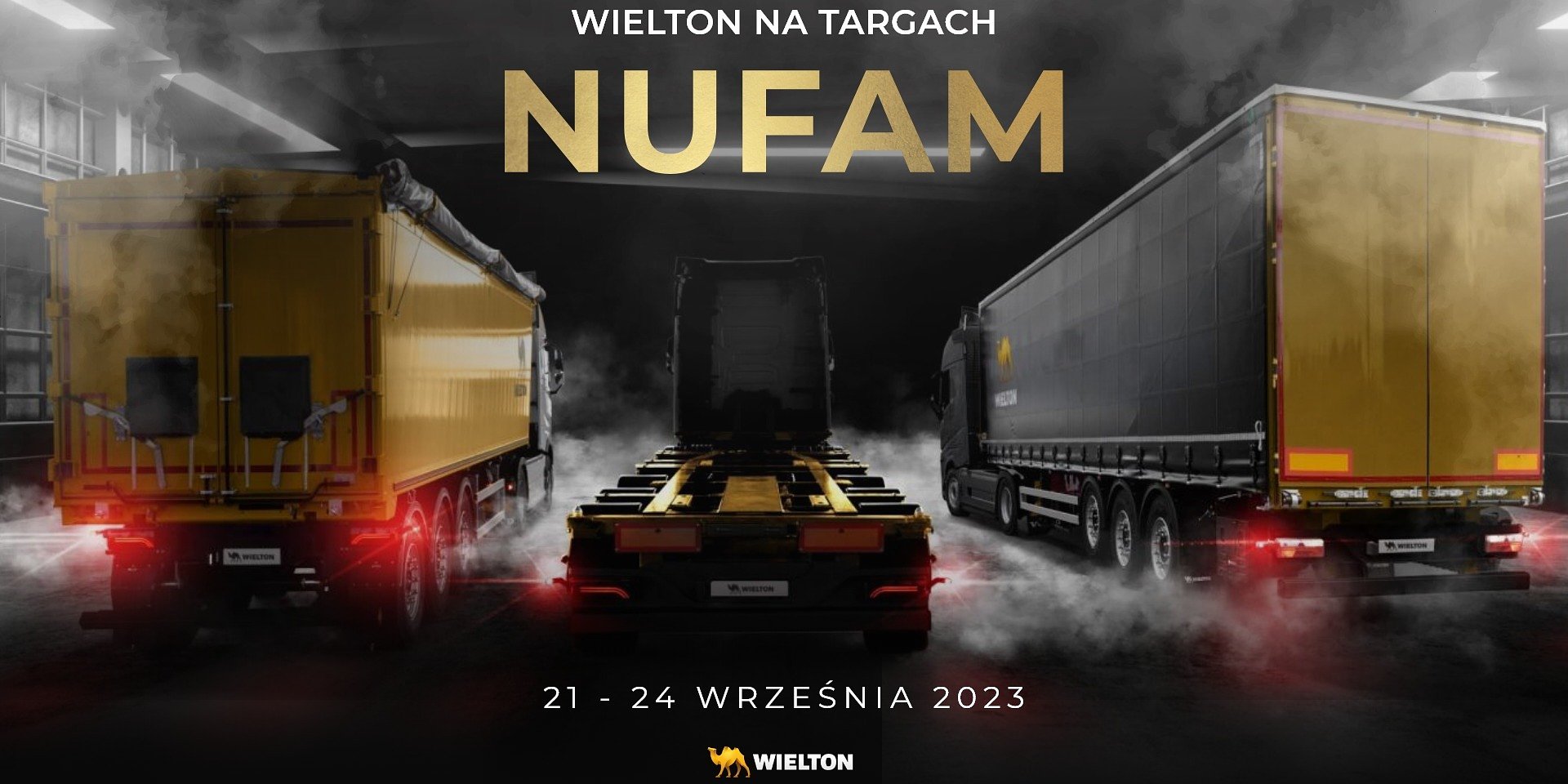 Wielton z szerokim portfolio innowacyjnych pojazdów i rozwiązań na NUFAM 2023