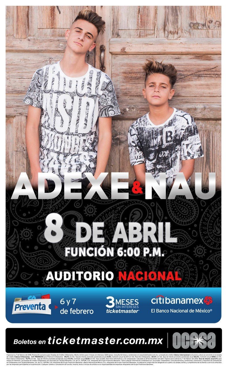 ADEXE & NAU LLEGAN AL AUDITORIO NACIONAL