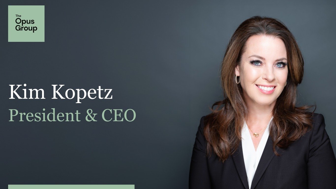 The Opus Group Names Kim Kopetz as President & CEO