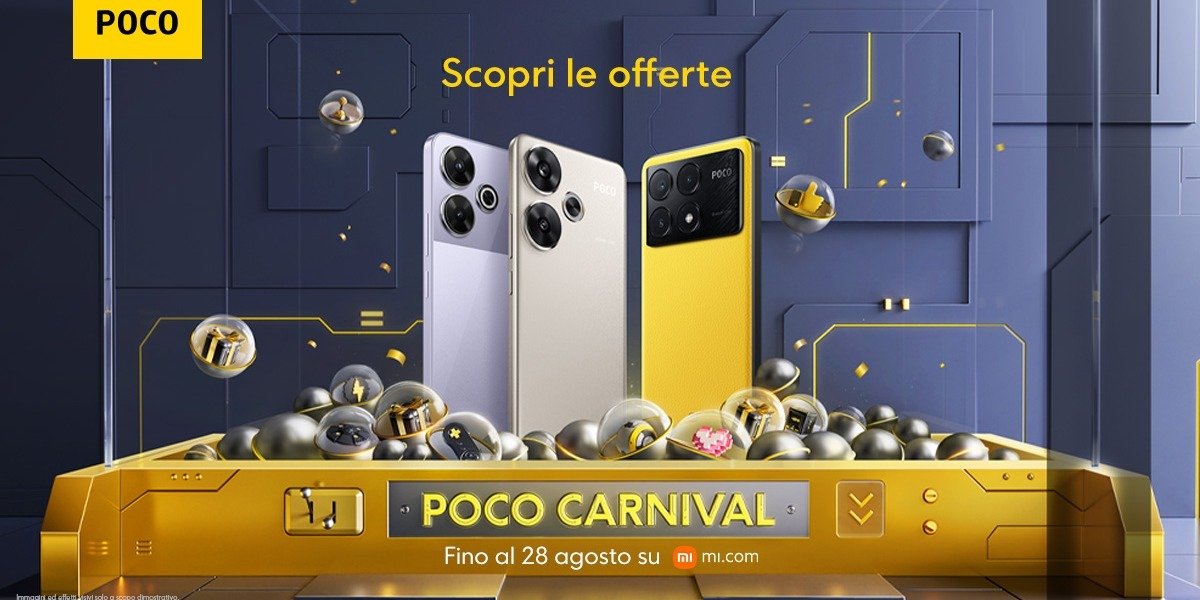 POCO Carnival è arrivato: celebra l'innovazione e scatena la potenza con le Serie POCO F6, M6 e X6!