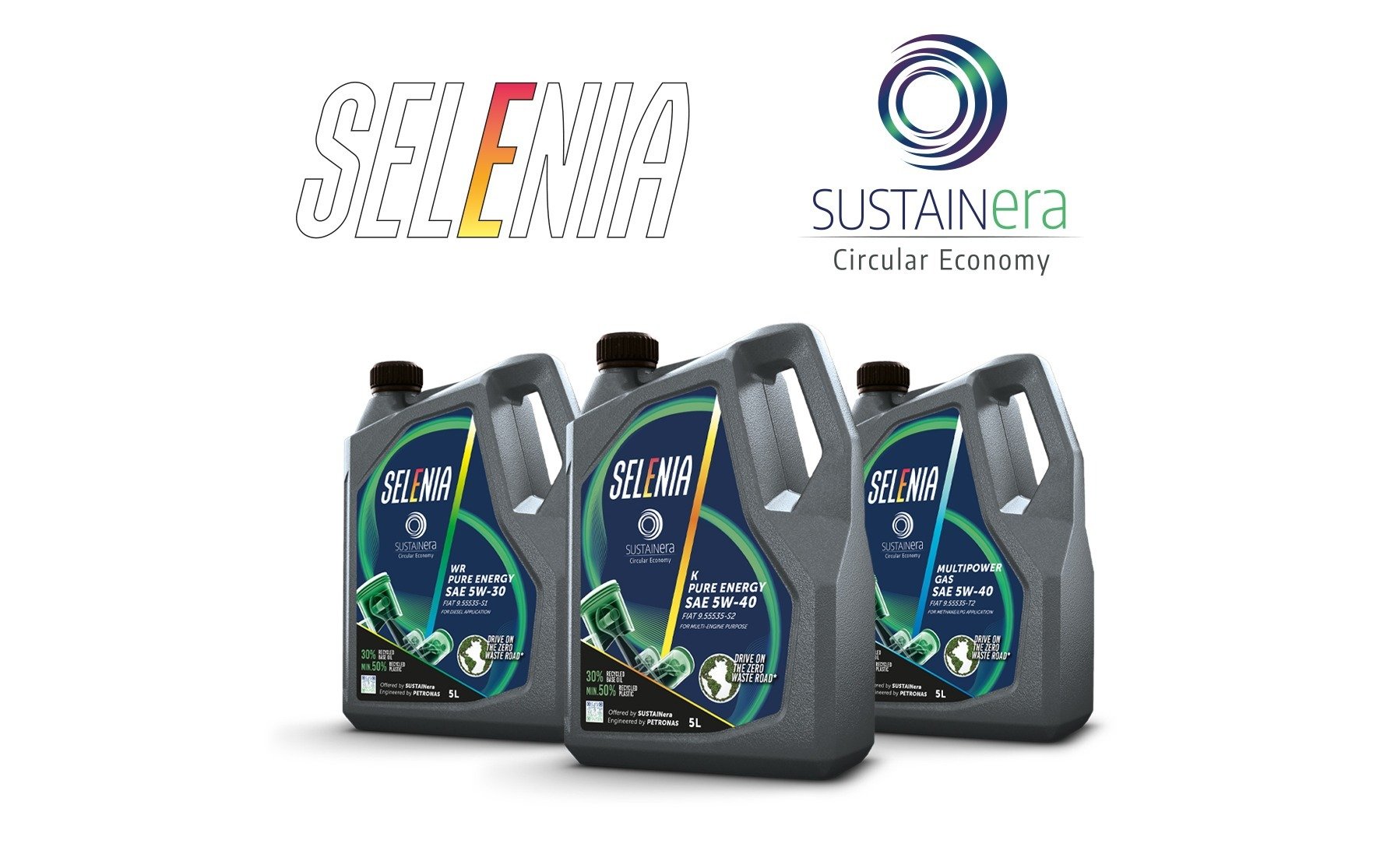 PETRONAS Lubricants International e Stellantis lanciano Selenia SUSTAINera, la gamma di prodotti rigenerati in co-branding