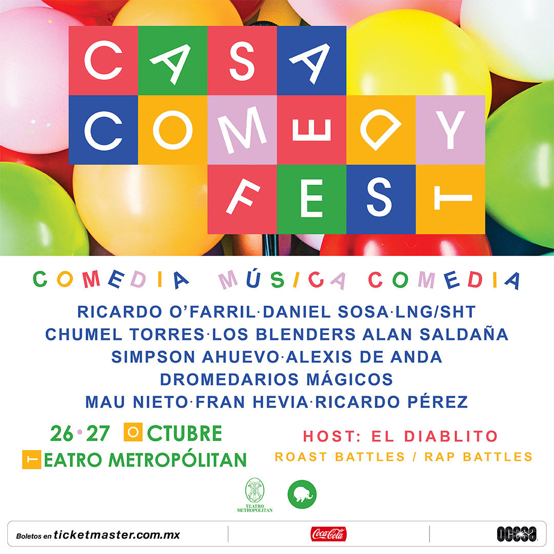 OCESA PRESENTA: CASA COMEDY FEST