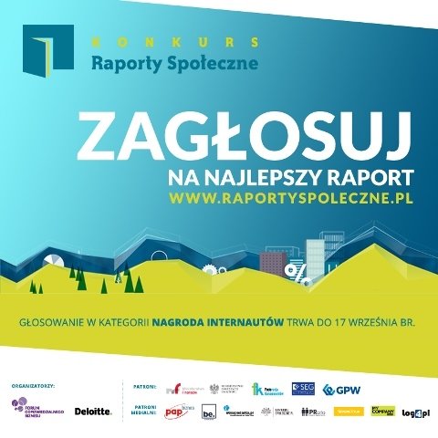 Głosuj na Veolię! Internauci ocenią raportowanie niefinansowe firm