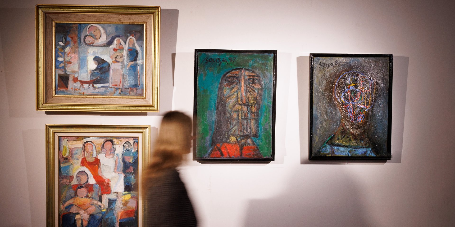 Seminal Works by Indian Modernists K.C.S Paniker & F.N. Souza Come to Auction