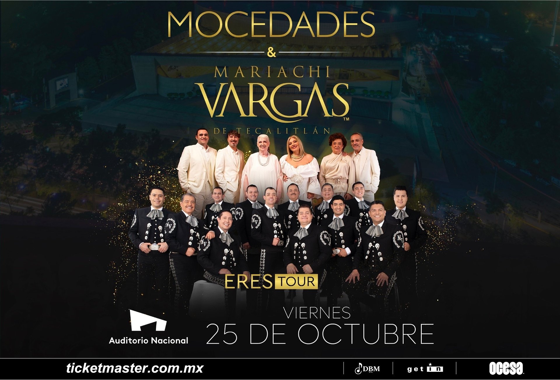 Invitación Conferencia de Prensa Mocedades y Mariachi Vargas
