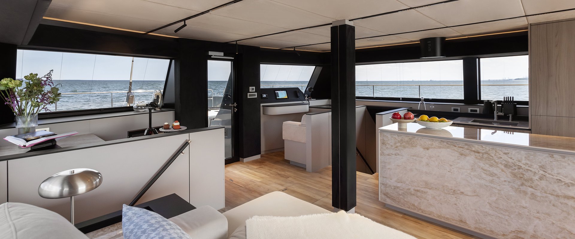 COSENTINO® NA POKŁADZIE NOWOCZESNEGO JACHTU