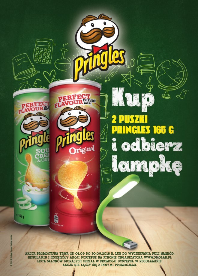 Promocja Pringles w salonikach Kolportera