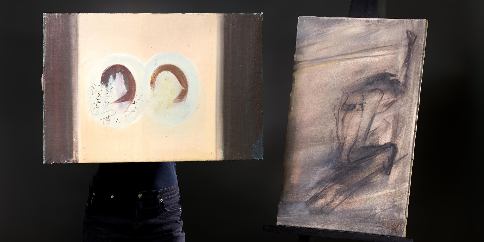 Two Works by Isabel Rawsthorne, originally believed to be by Francis Bacon, to be Auctioned at Roseberys.