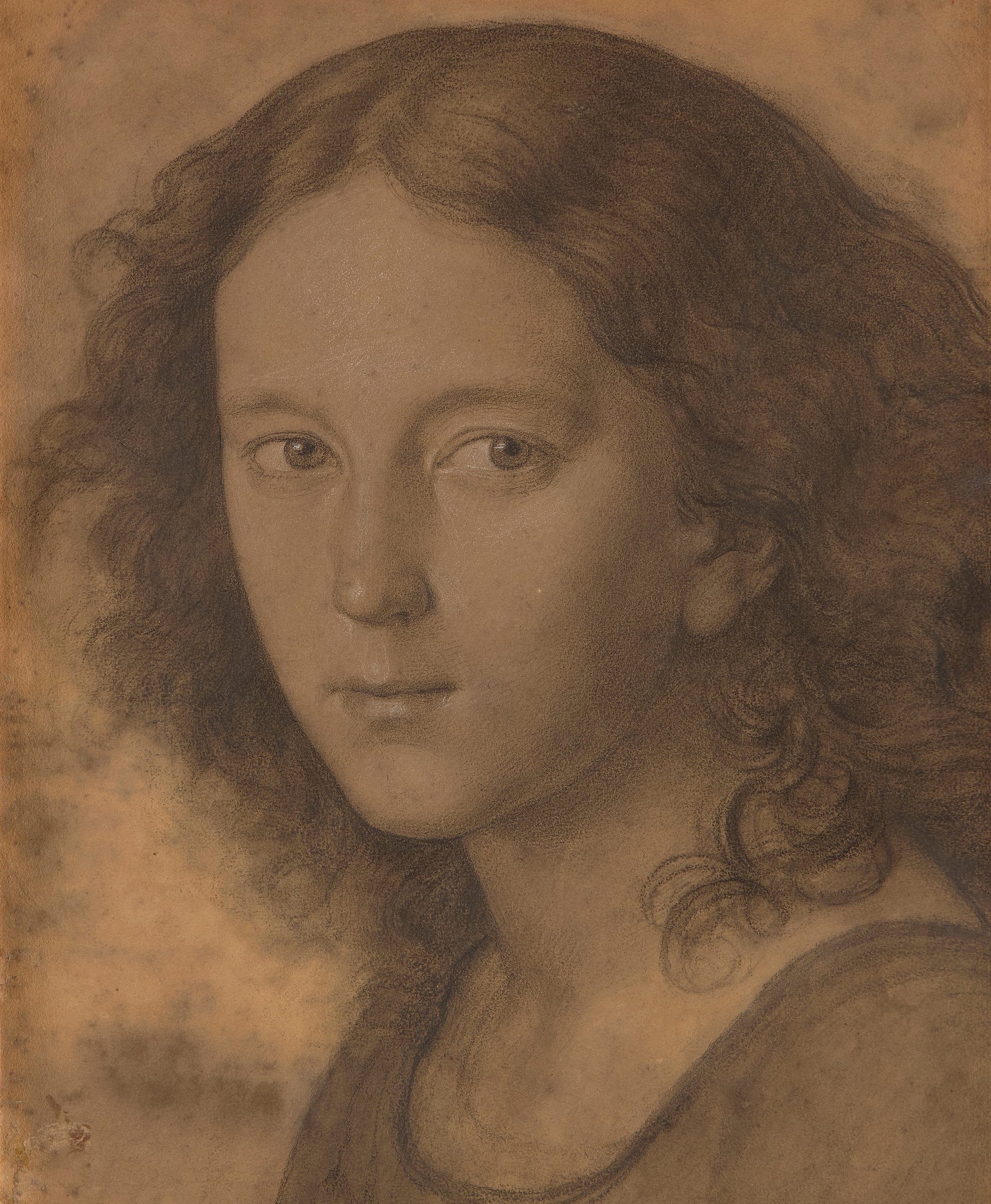 Rare Portrait Study of Composer Felix Mendelssohn Descended from his Family Sells for £34,040