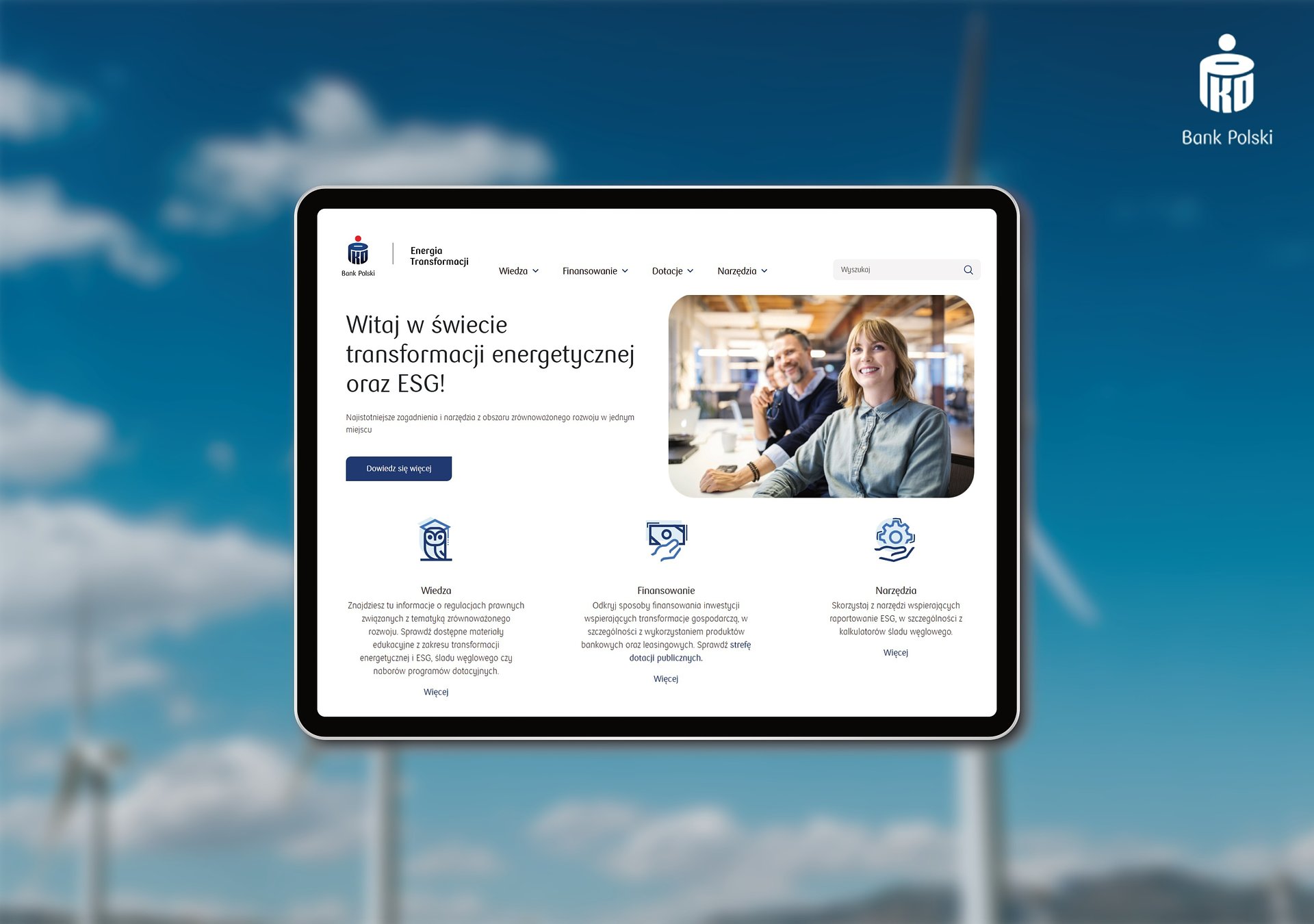 PKO Bank Polski daje firmom energię do transformacji