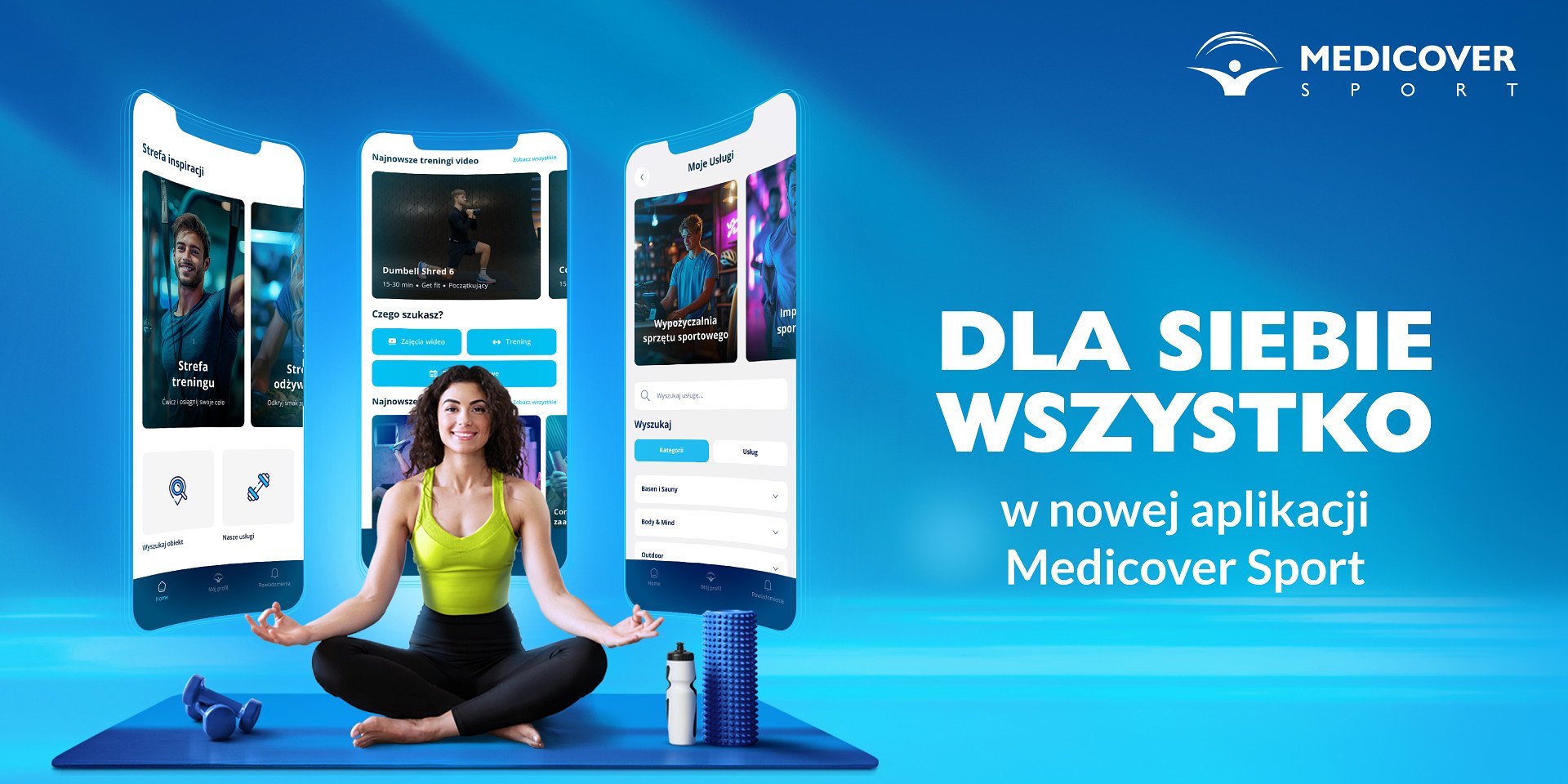 Zdrowy tryb życia na wyciągnięcie ręki z nową aplikacją Medicover Sport