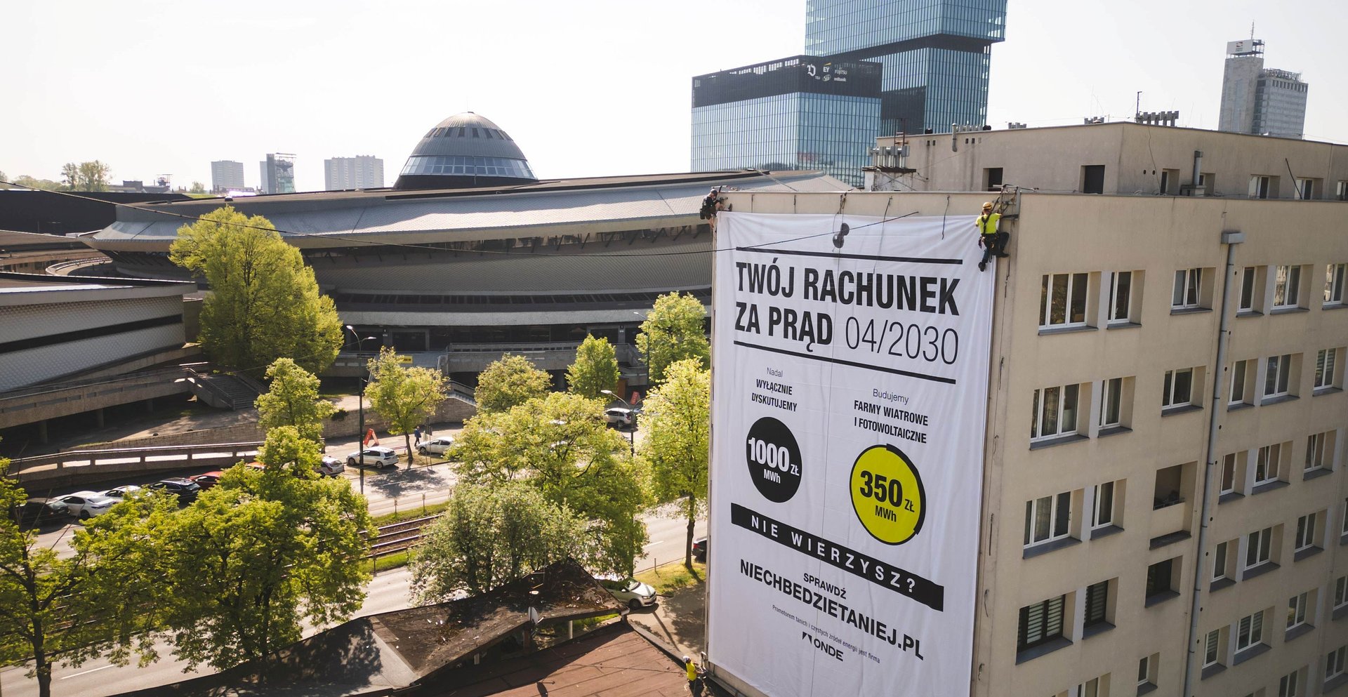 Gigantyczny rachunek za prąd z przyszłości zawisnął w Katowicach