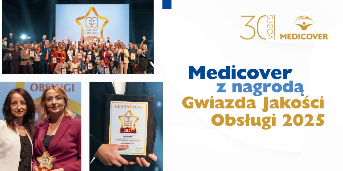 Medicover po raz szósty z prestiżowym tytułem Gwiazdy Jakości Obsługi