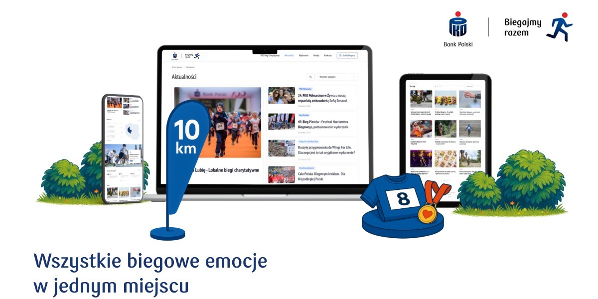 Nowa odsłona programu „PKO Biegajmy Razem”