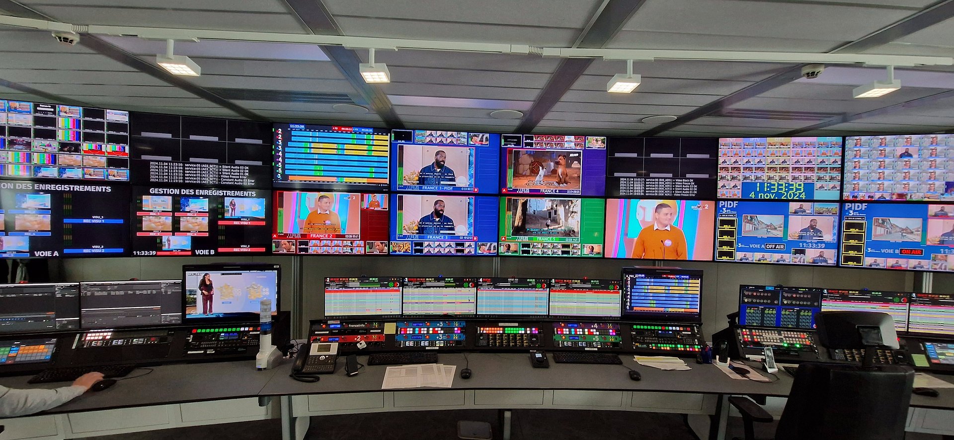 France-tv Streamlines Master Control Capabilities with PRISMON