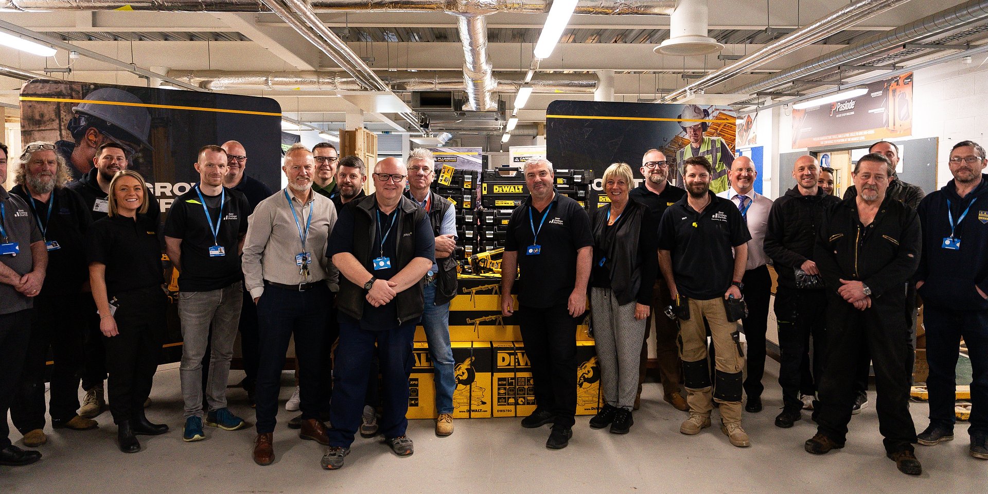 New College Durham Teams up with DEWALT to Grow the Trades