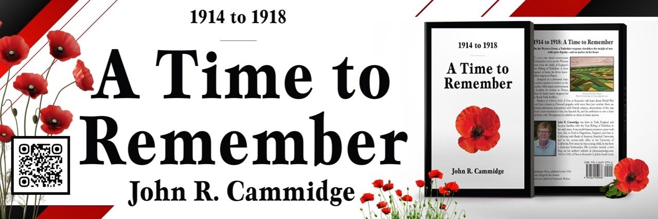 This &nbsp;New Historical Novel Brings Life to World War 1 and to the Quiet Courage of a Yorkshire Horse Driver serving on the Western Front.