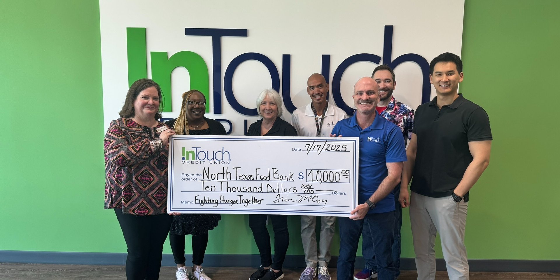 InTouch Credit Union (ITCU) is proud to report sustained momentum in its “You and Us, Fighting Hunger Together” campaign, a member-driven initiative dedicated to combating food insecurity in the local markets it serves in Texas, Nevada and Michigan.
