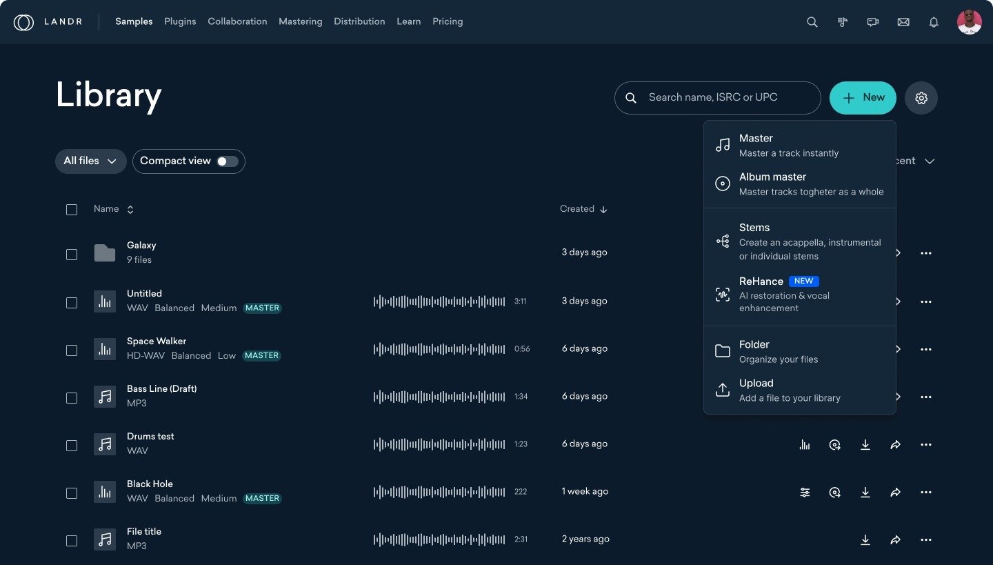 LANDR Launches ReHance, AI-Powered Vocal Cleanup Tool for Pro-Quality Sound Anywhere You Record