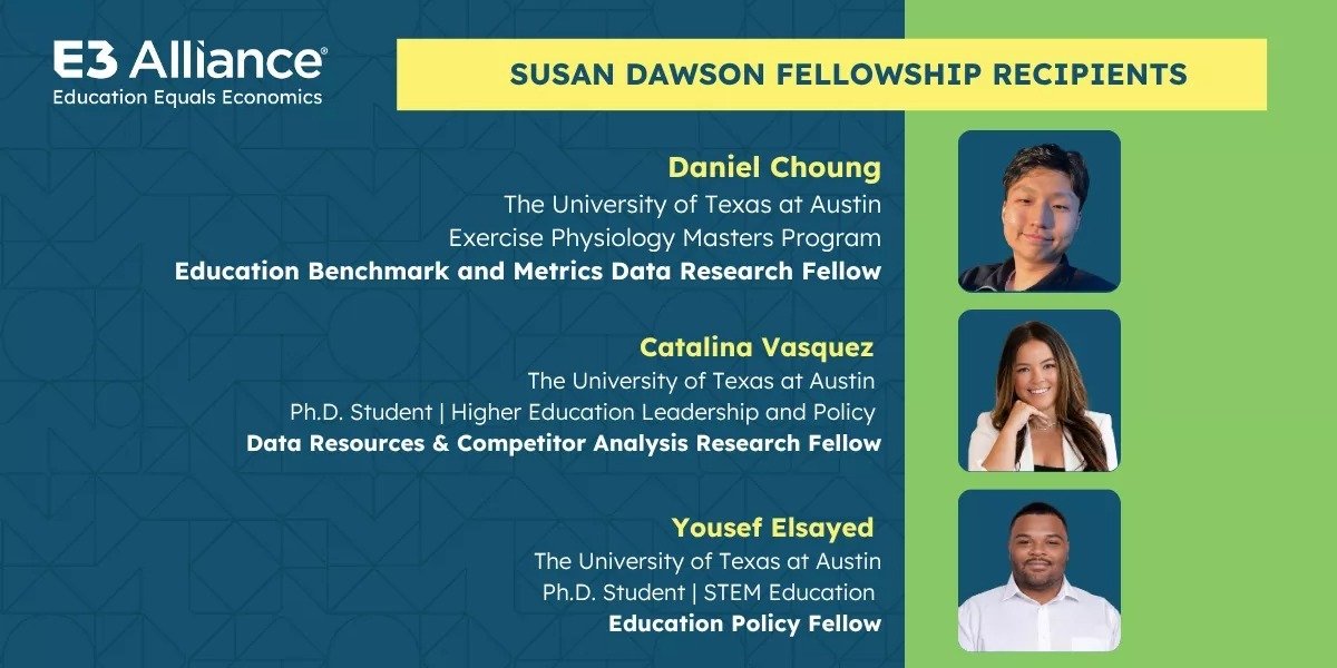 E3 Alliance's New Student Fellows Ready to Make an Impact