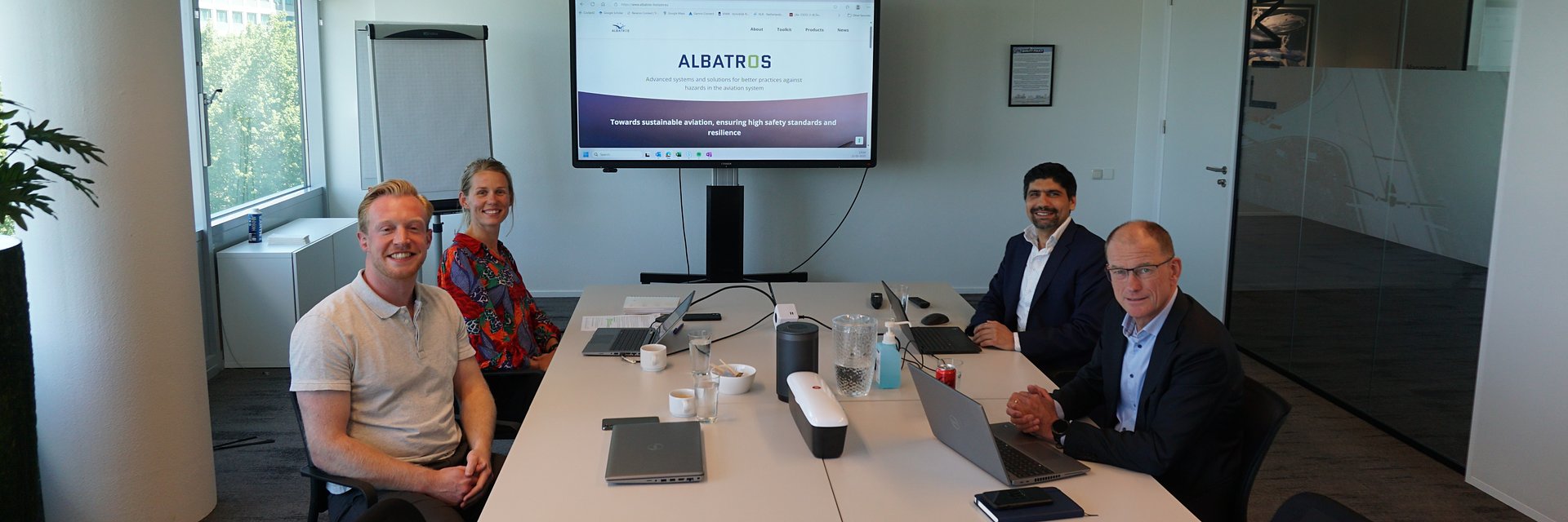 JAA Training Organisation Hosts Representatives of the ALBATROS Project