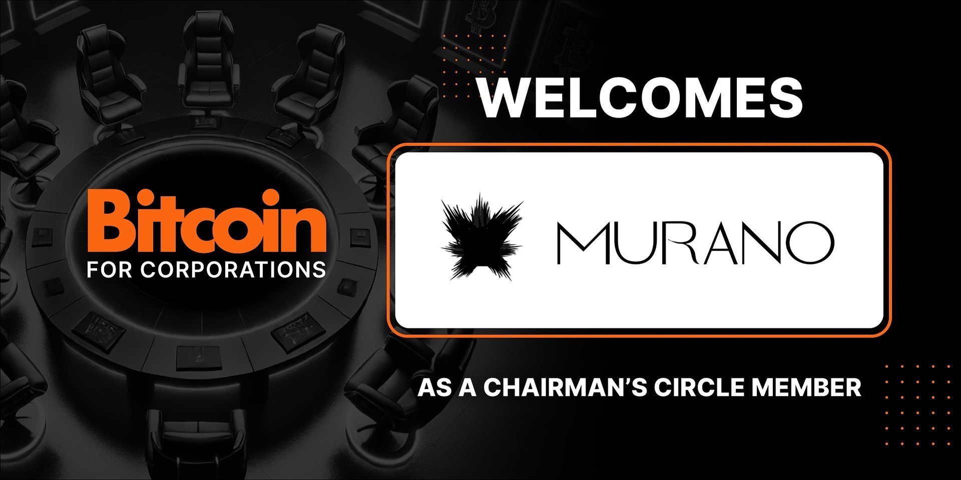 BTC Inc. Launches Chairman’s Circle Tier for Bitcoin for Corporations Initiative