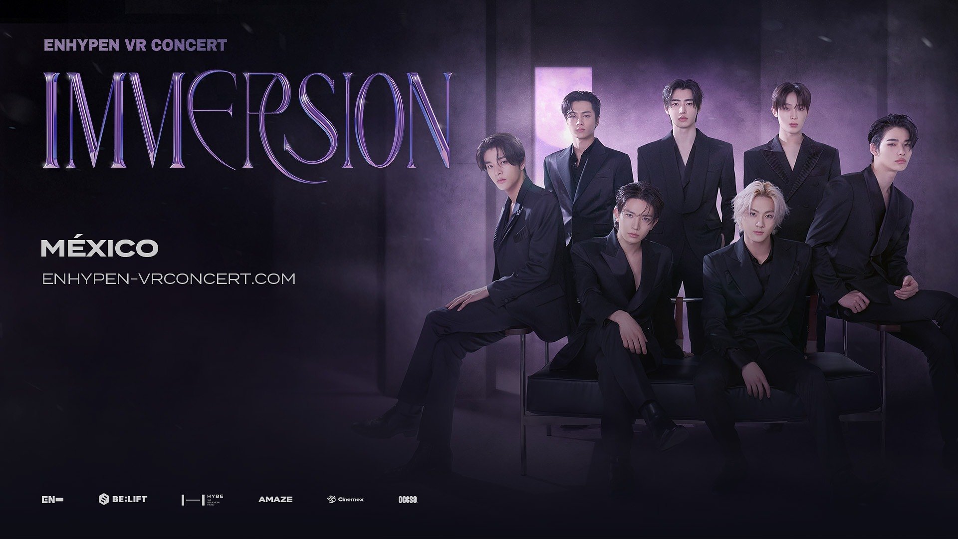 CONCIERTO ENHYPEN VR: IMMERSION – ANUNCIO GLOBAL