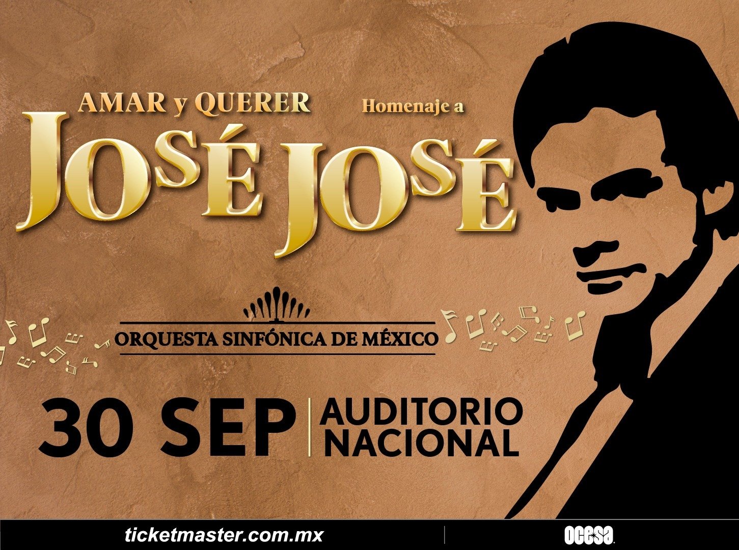 Amar y Querer, Homenaje Sinfónico a José José, "El Príncipe de la Canción"