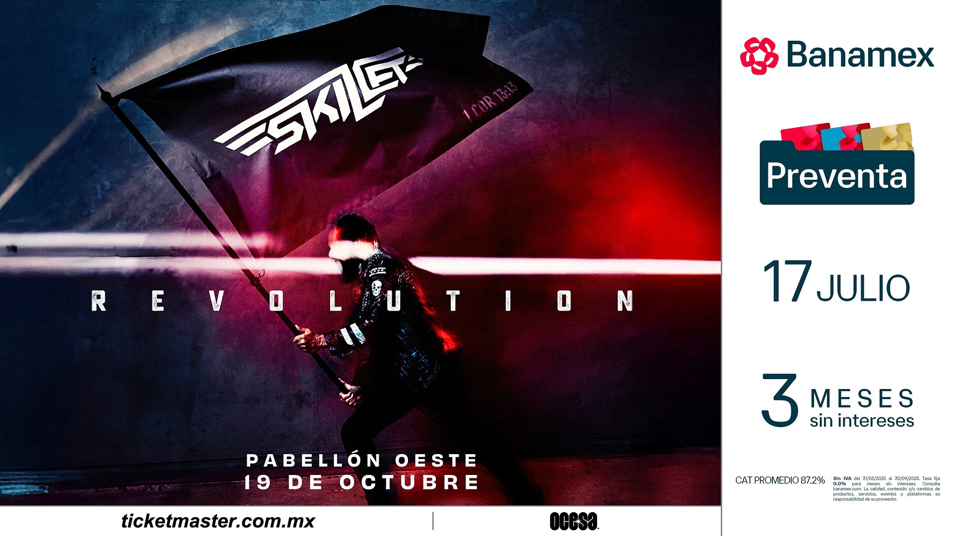 Skillet, la banda que rockea con mensajes poderosos para toda la familia en CDMX