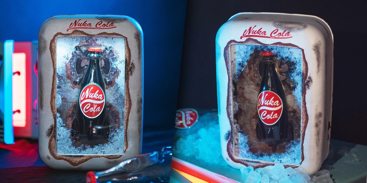 Fallout Nuka-Cola Vending Machine Shadowbox