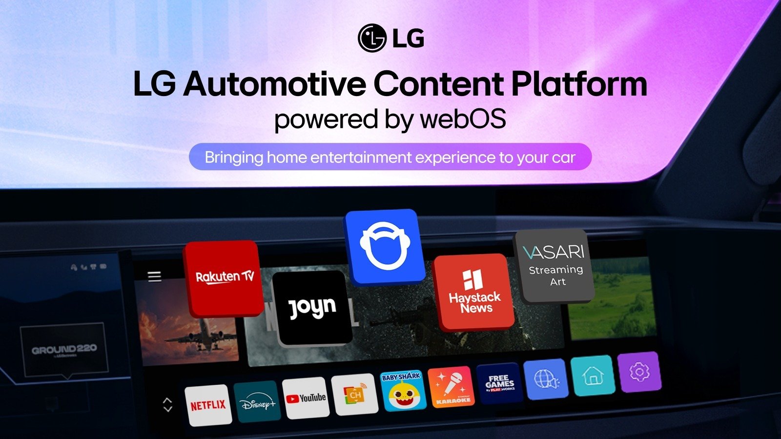 LG wzbogaci system ACP w samochodach Kia o aplikacje do streamingu treści