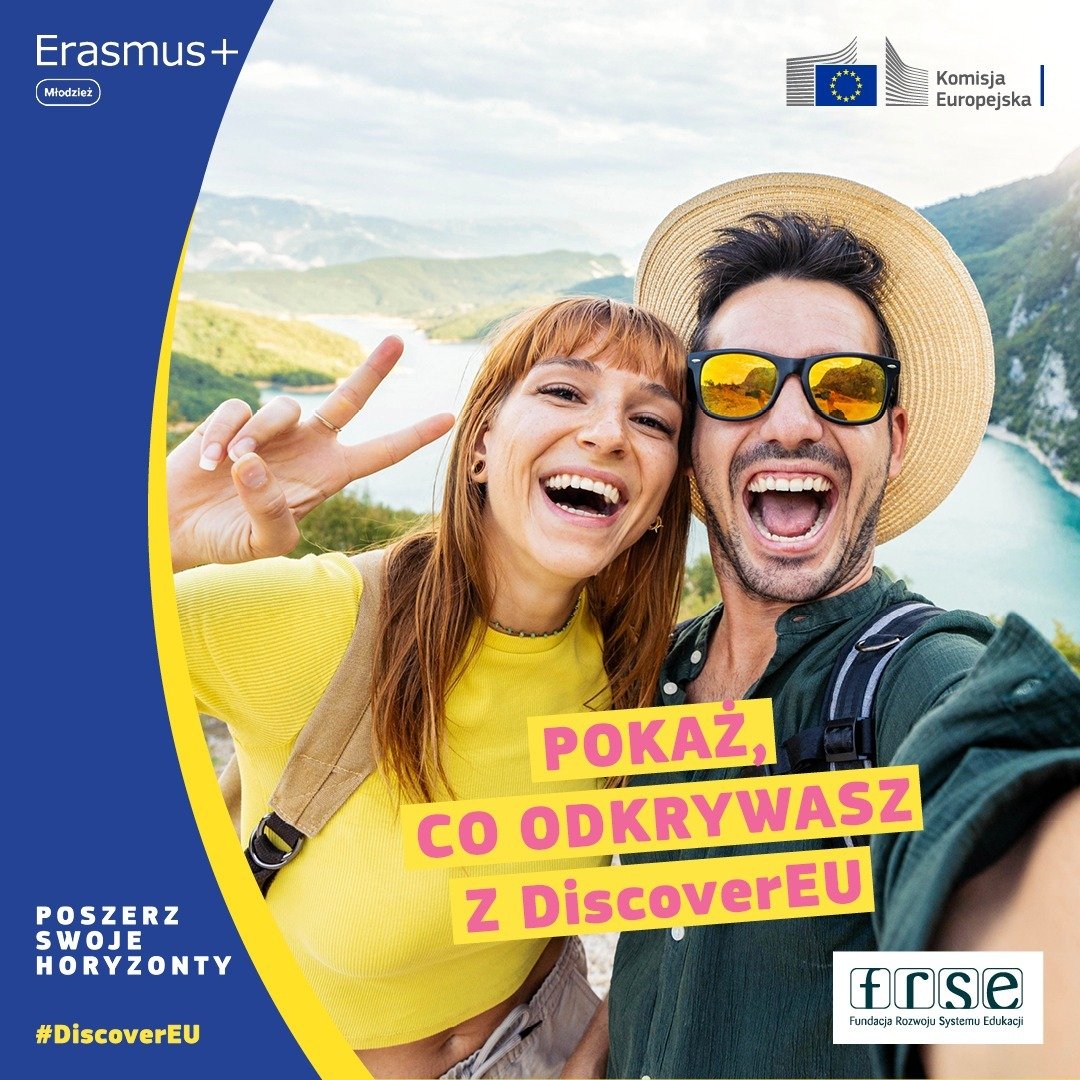 Fundacja Rozwoju Systemu Edukacji zaprasza młodych podróżników do udziału w konkursie „DiscoverEU – TWOJA PODRÓŻ, TWOJA HISTORIA”