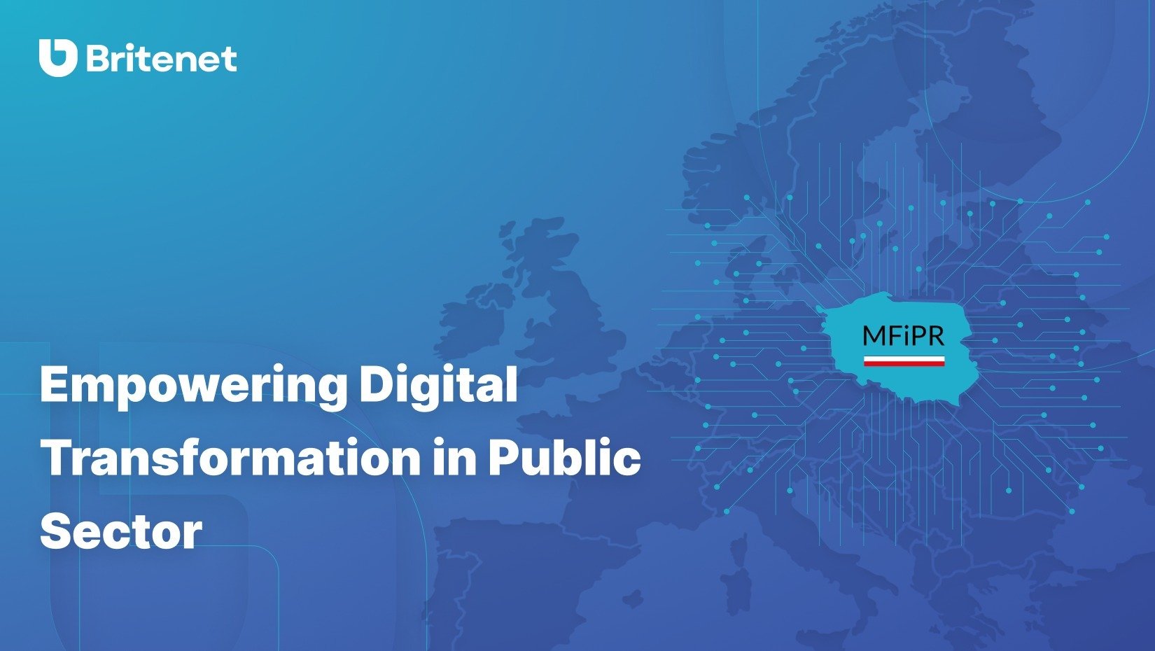 Britenet secures new contract with Ministry of Funds, bolstering digital transformation in Poland's public sector