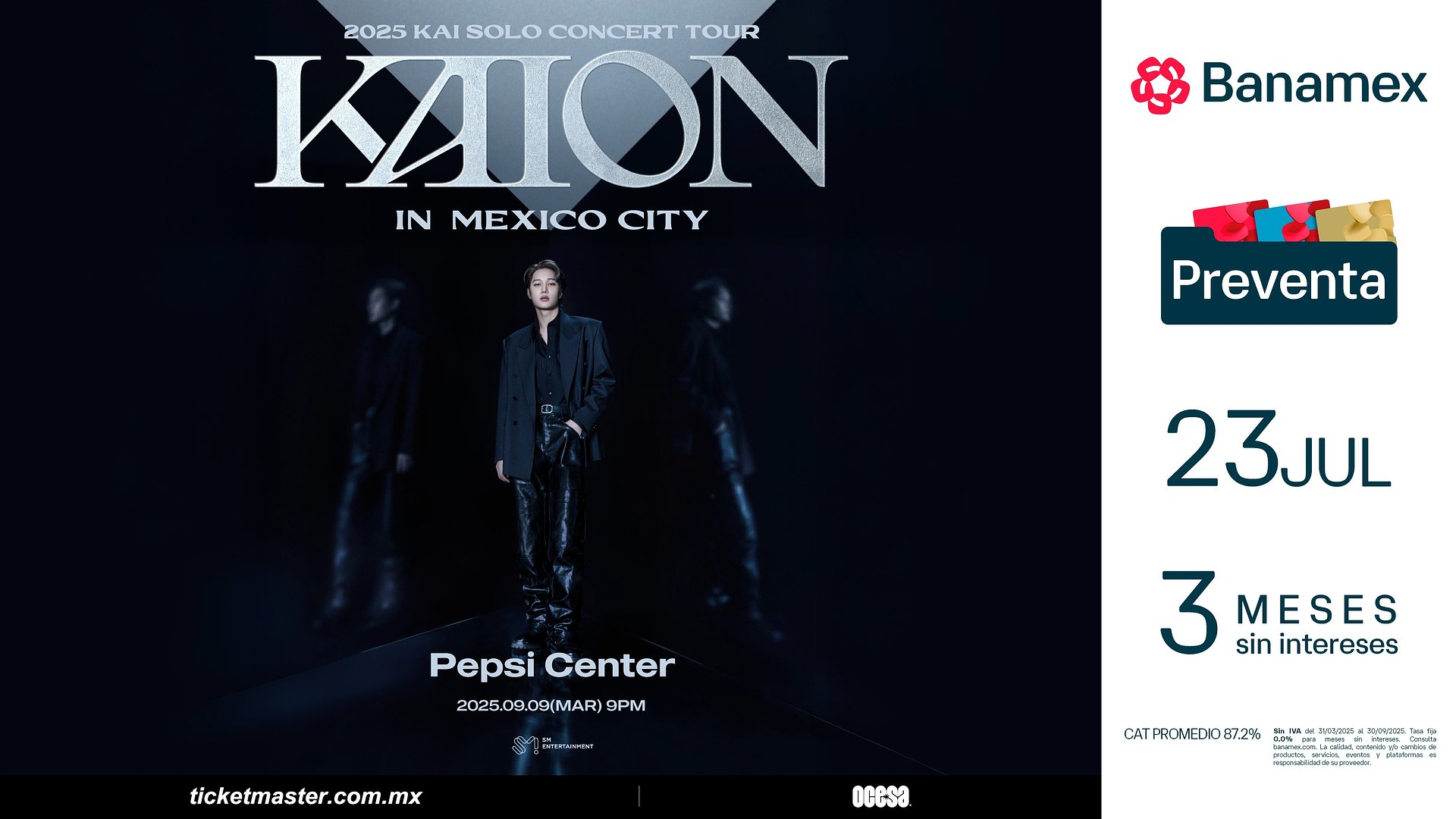 KAI, el Rey del performance está de vuelta en nuestro país con la gira 2025 Kai Solo Concert Tour In Mexico City