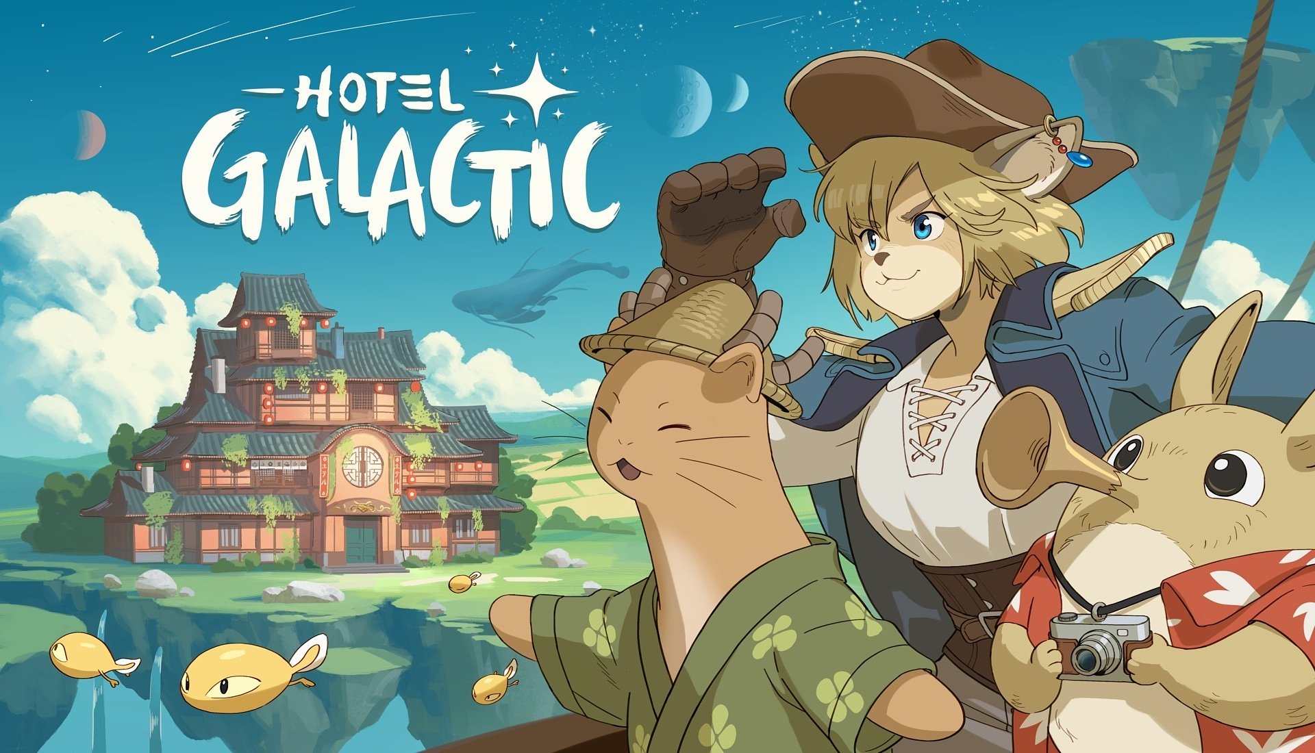 Hotel Galactic is out now in Early Access!