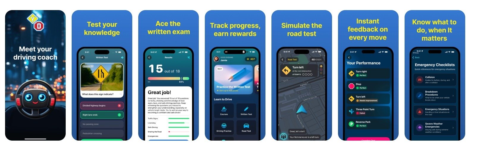 Can Johnny Pass His Roadtest? Did He Practice Enough? Find out as Young Drivers of Canada Goes Next Level with the World’s only AI Driver Training "YD Drivers Coach" IOS App